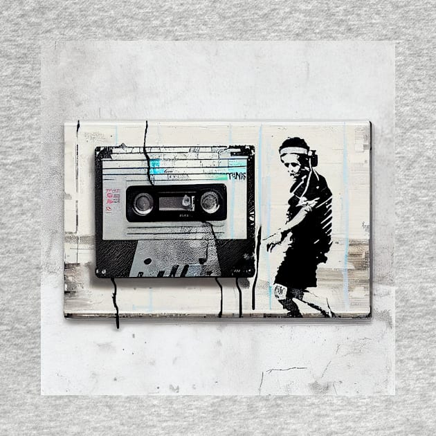 Banksy's cassette by The Bark Side